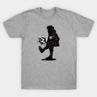 Footballer Silhouette 2 T-Shirt